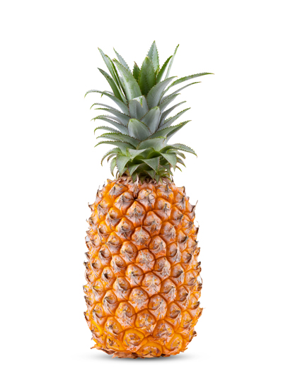 pineapple isolated on white